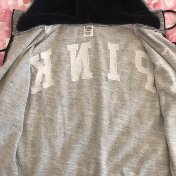 HTF Rare PINK Victoria Secret Faux Fur Jacket - Picture 14 of 14